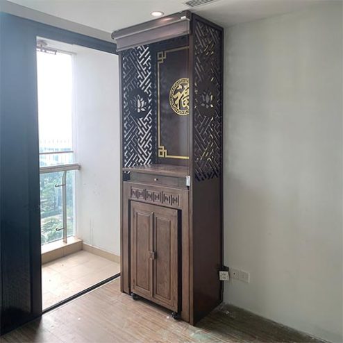 Bàn Thờ Chung Cư Nhỏ Gọn BT-2576