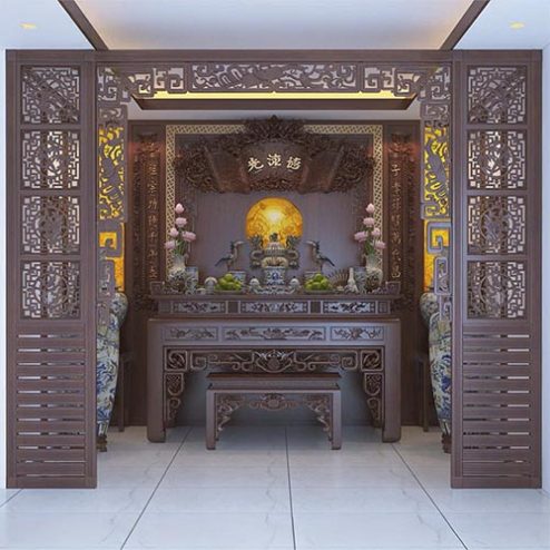 Bàn Thờ Gia Tiên Hiện Đại BT-2404