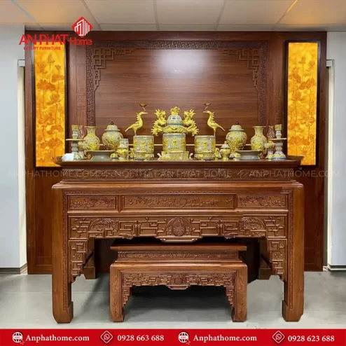 Bàn Thờ Gia Tiên Hiện Đại BT-2458