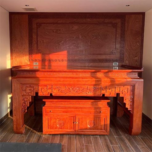 Bàn Thờ Gỗ Hương Đá Cao Cấp BT-2547