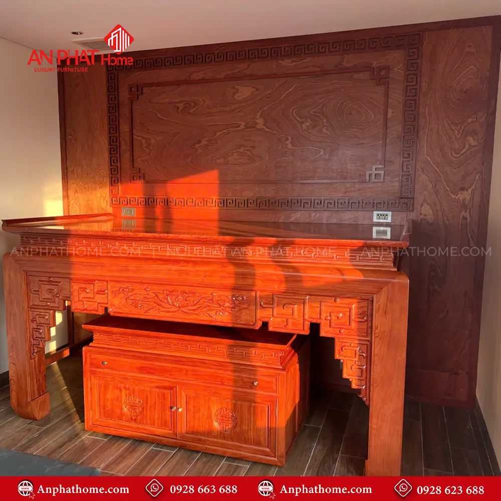 Bàn Thờ Gỗ Hương Đá Cao Cấp BT-2547 10 Bàn Thờ Gỗ Hương Đá Cao Cấp BT-2547