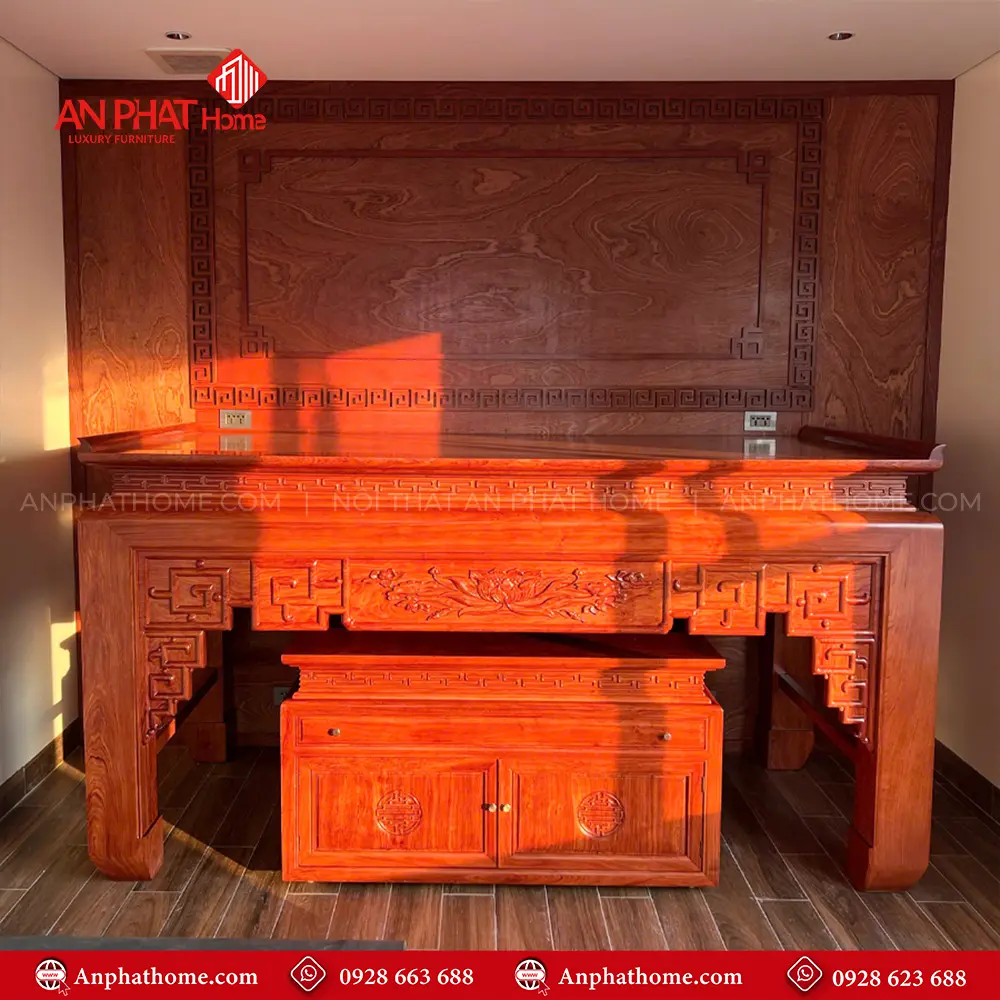 Bàn Thờ Gỗ Hương Đá Cao Cấp BT-2547 9 Bàn Thờ Gỗ Hương Đá Cao Cấp BT-2547