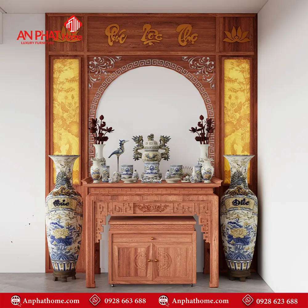 Bàn Thờ Hiện Đại Cao Cấp BT-2412 8 Bàn Thờ Hiện Đại Cao Cấp BT-2412