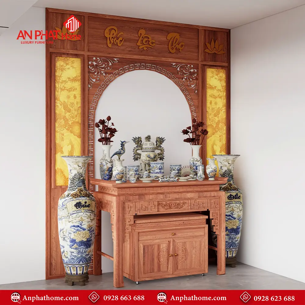 Bàn Thờ Hiện Đại Cao Cấp BT-2412 9 Bàn Thờ Hiện Đại Cao Cấp BT-2412