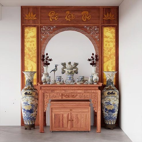Bàn Thờ Hiện Đại Cao Cấp BT-2412