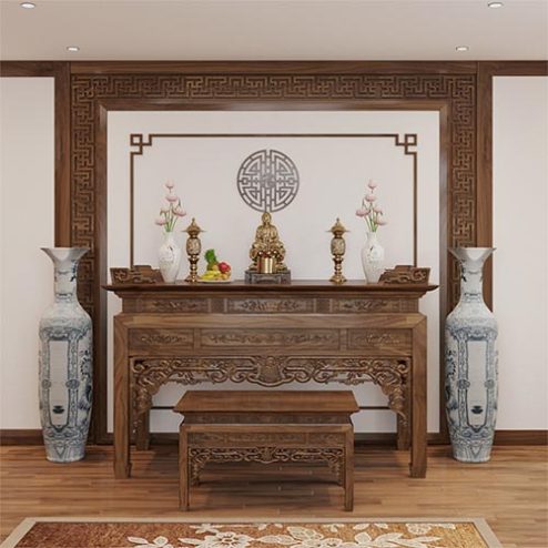 Bàn Thờ Phật Hiện Đại BT-2445