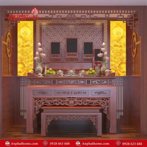 Bàn Thờ Tam Cấp Đẹp BT-2410