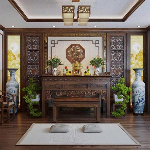 Bàn Thờ Thiết Kế Hiện Đại Đẹp BT-2403