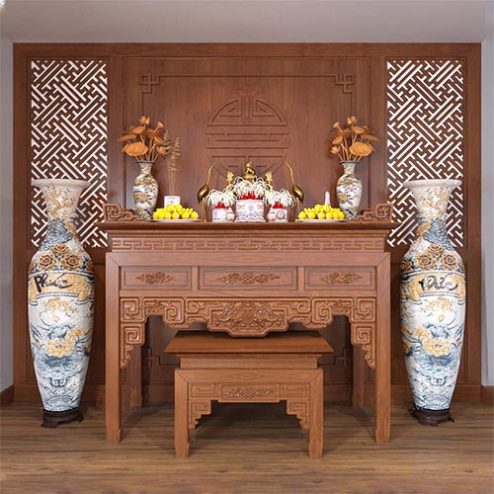 Bàn Thờ Tổ Tiên Đẹp BT-2512