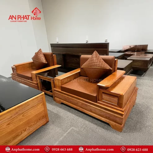 bo ban ghe phong khach sofa go soi hien dai f1361 2