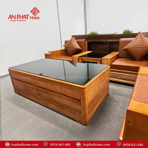 bo ban ghe phong khach sofa go soi hien dai f1361 3