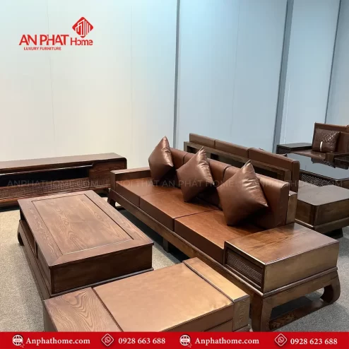 bo ban ghe salon go soi phong khach hien dai f 1359 2