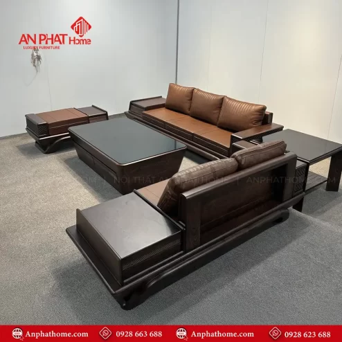 bo ban ghe sofa go soi nga cao cap hien dai f 1354 2