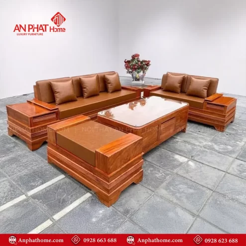 Trang Chủ 115 bo ban ghe sofa goc go huong da cao cap f 1305