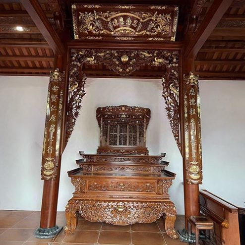 Không Gian Thờ Cao Cấp Nhà Thờ Họ BT-2479