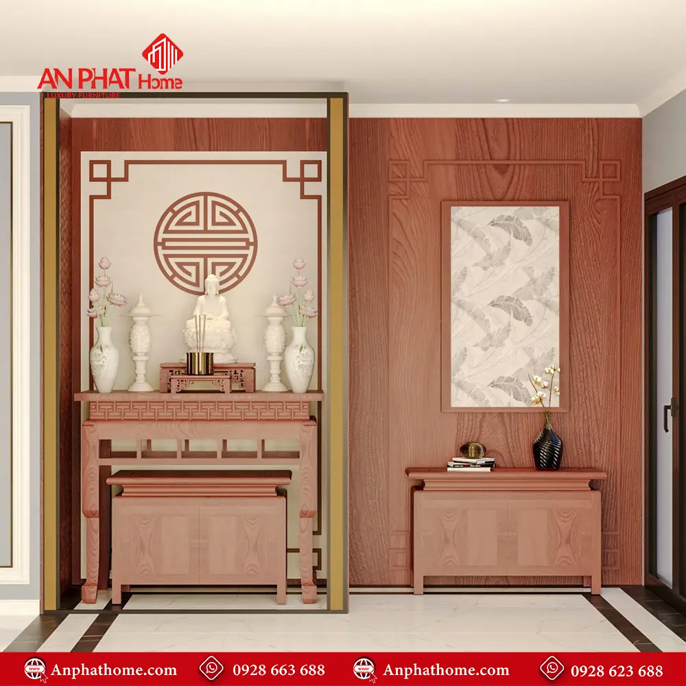 Không Gian Thờ Cho Nhà Chung Cư Hiện Đại BT-2411 5 Không Gian Thờ Cho Nhà Chung Cư Hiện Đại BT-2411