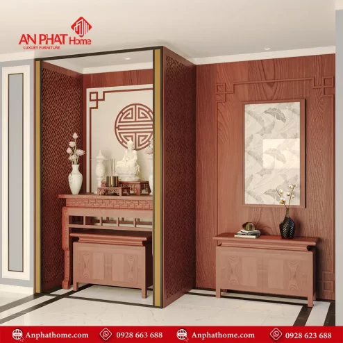 Không Gian Thờ Cho Nhà Chung Cư Hiện Đại BT-2411