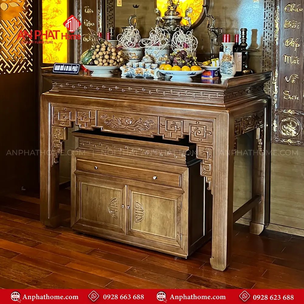 Không Gian Thờ Chung Với Phòng Khách Đẹp BT-2560 14 Không Gian Thờ Chung Với Phòng Khách Đẹp BT-2560