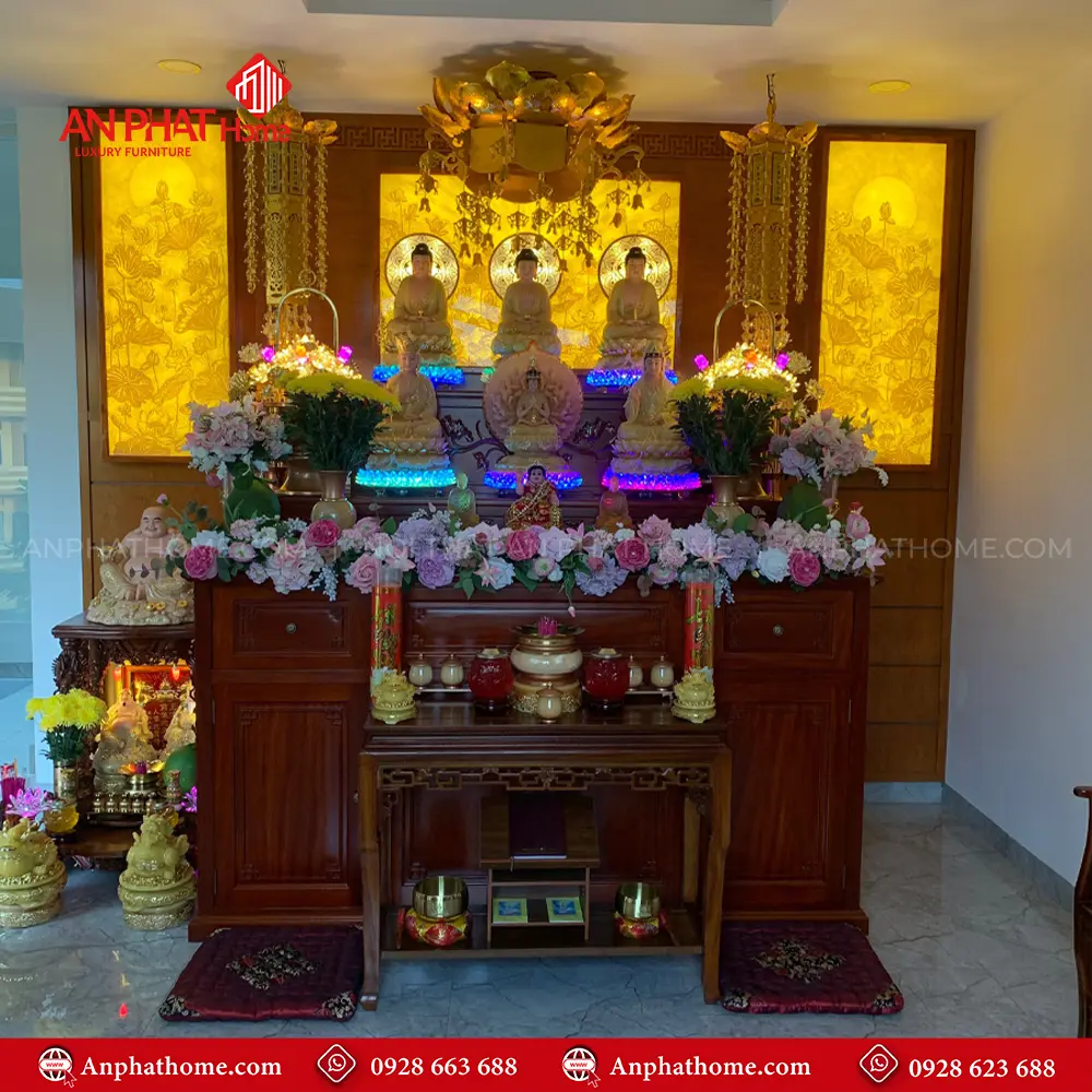 Không Gian Thờ Đẹp Tủ Thờ Gỗ Hương BT-2474 11 Không Gian Thờ Đẹp Tủ Thờ Gỗ Hương BT-2474