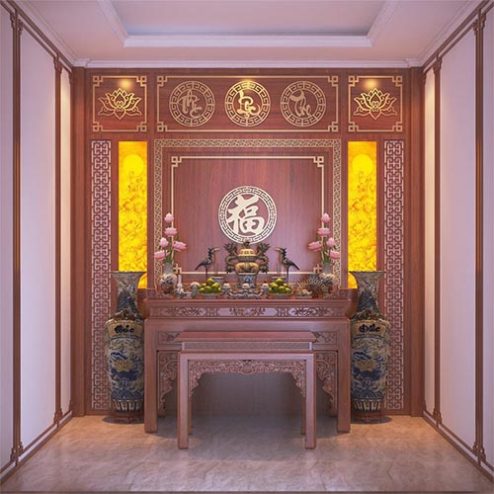 Không Gian Thờ Hiện Đại BT-2436