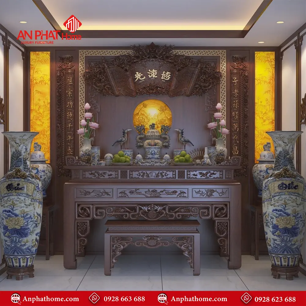 Không Gian Thờ Hiện Đại BT-2440 5 Không Gian Thờ Hiện Đại BT-2440