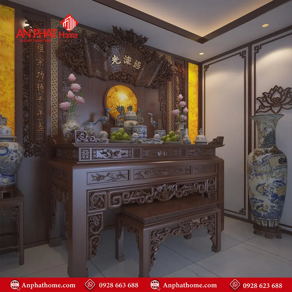 Không Gian Thờ Hiện Đại BT-2440 6 Không Gian Thờ Hiện Đại BT-2440