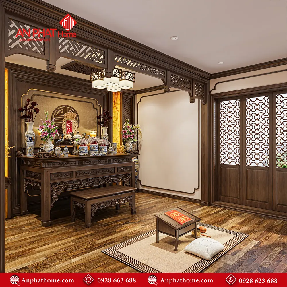 Không Gian Thờ Hiện Đại Cao Cấp BT-2449 13 Không Gian Thờ Hiện Đại Cao Cấp BT-2449