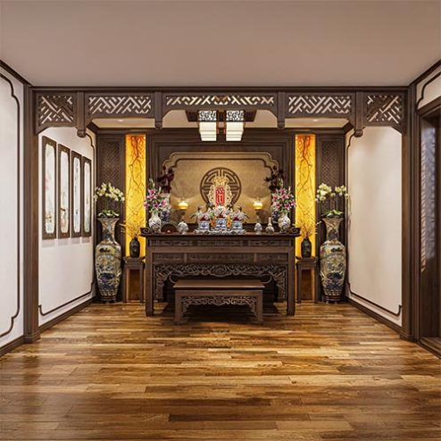 Không Gian Thờ Hiện Đại Cao Cấp BT-2449