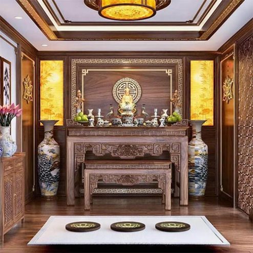 Không Gian Thờ Hiện Đại Cao Cấp BT-3609