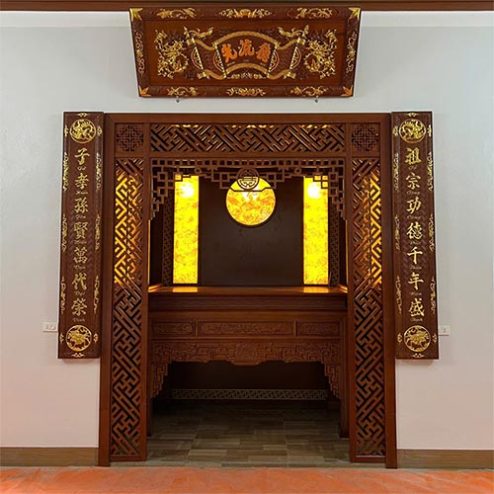 Không Gian Thờ Phòng Khách Đẹp Hiện Đại BT-2545