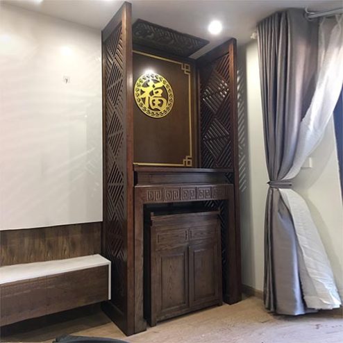 Mẫu Bàn Thờ Chung Cư Đẹp BT-2525