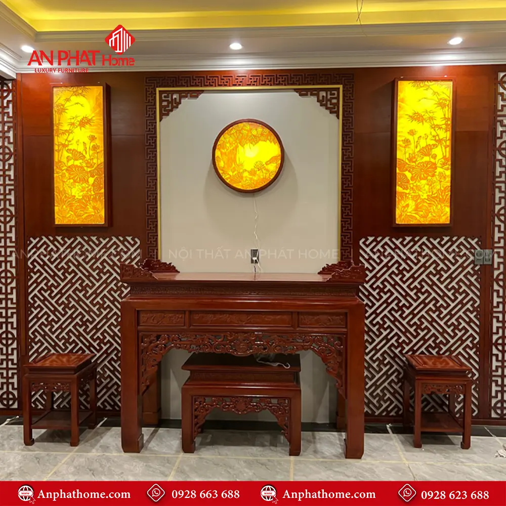 Mẫu Phòng Thờ Gia Tiên Thiết Kế Hiện Đại BT-2487 11 Mẫu Phòng Thờ Gia Tiên Thiết Kế Hiện Đại BT-2487