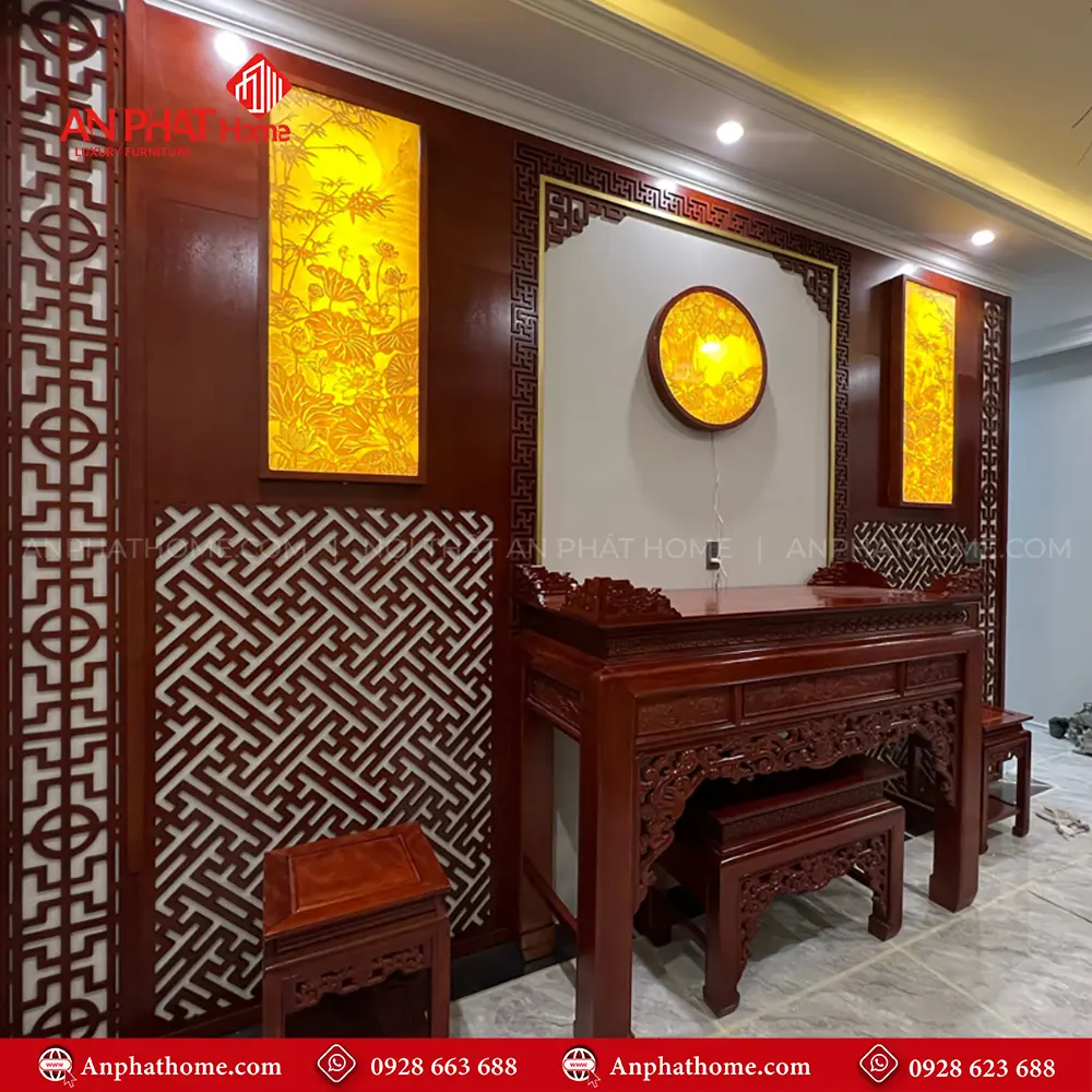 Mẫu Phòng Thờ Gia Tiên Thiết Kế Hiện Đại BT-2487 13 Mẫu Phòng Thờ Gia Tiên Thiết Kế Hiện Đại BT-2487