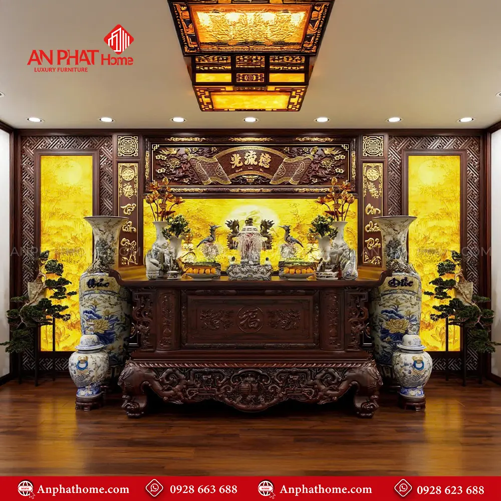 Mẫu Thiết Kế Phòng Thờ Đẹp Cao Cấp BT-3608 3 Mẫu Thiết Kế Phòng Thờ Đẹp Cao Cấp BT-3608
