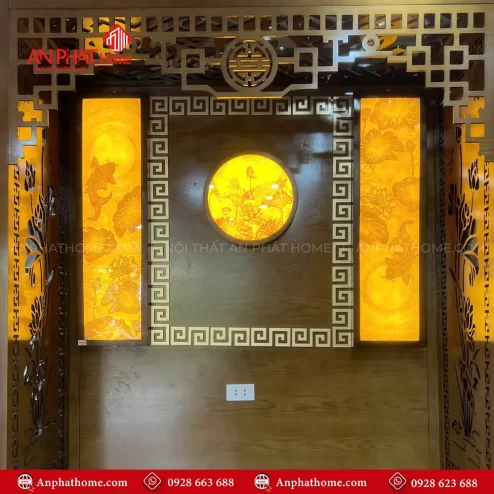 mau vach ban tho ket hop tranh truc chi vn 435800001