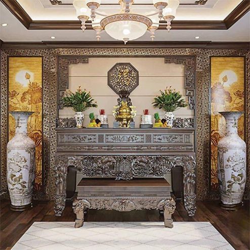 Phòng Thờ Biệt Thự Cao Cấp BT-2542