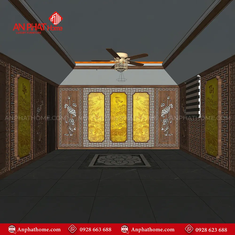 Phòng Thờ Biệt Thự Cao Cấp Gỗ Hương Đá BT-2583 21 Phòng Thờ Biệt Thự Cao Cấp Gỗ Hương Đá BT-2583