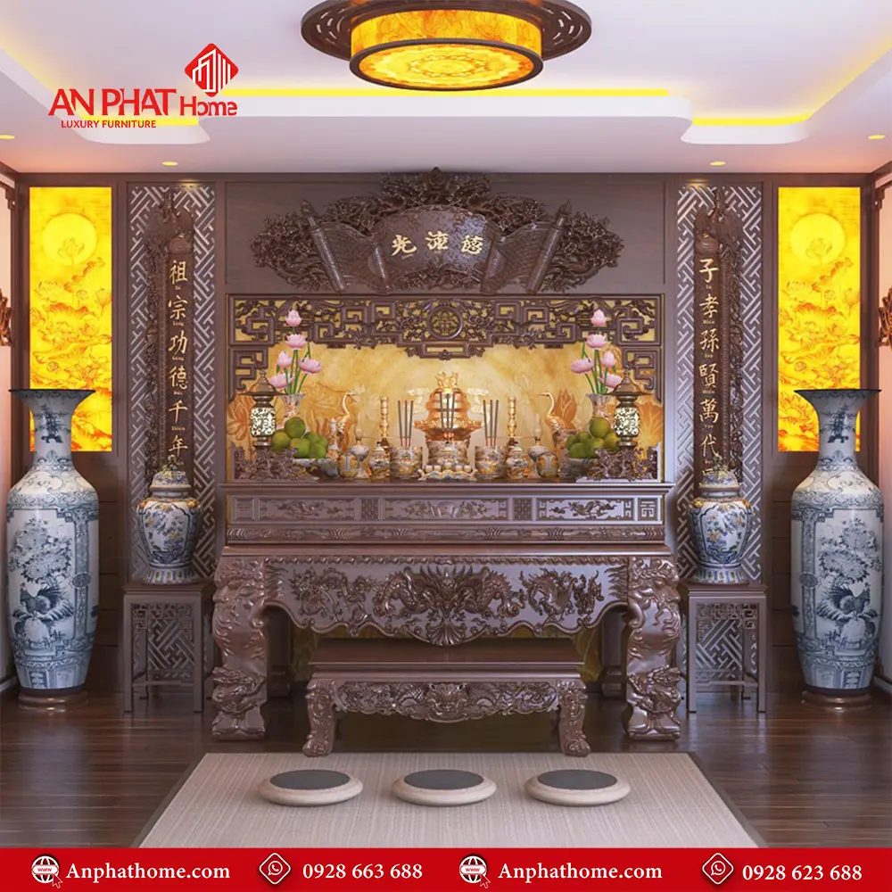 Phòng Thờ Biệt Thự Cao Cấp Hiện Đại BT-2437 5 Phòng Thờ Biệt Thự Cao Cấp Hiện Đại BT-2437