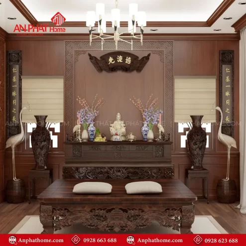 Phòng Thờ Cổ Điển Sang Trọng BT-2544