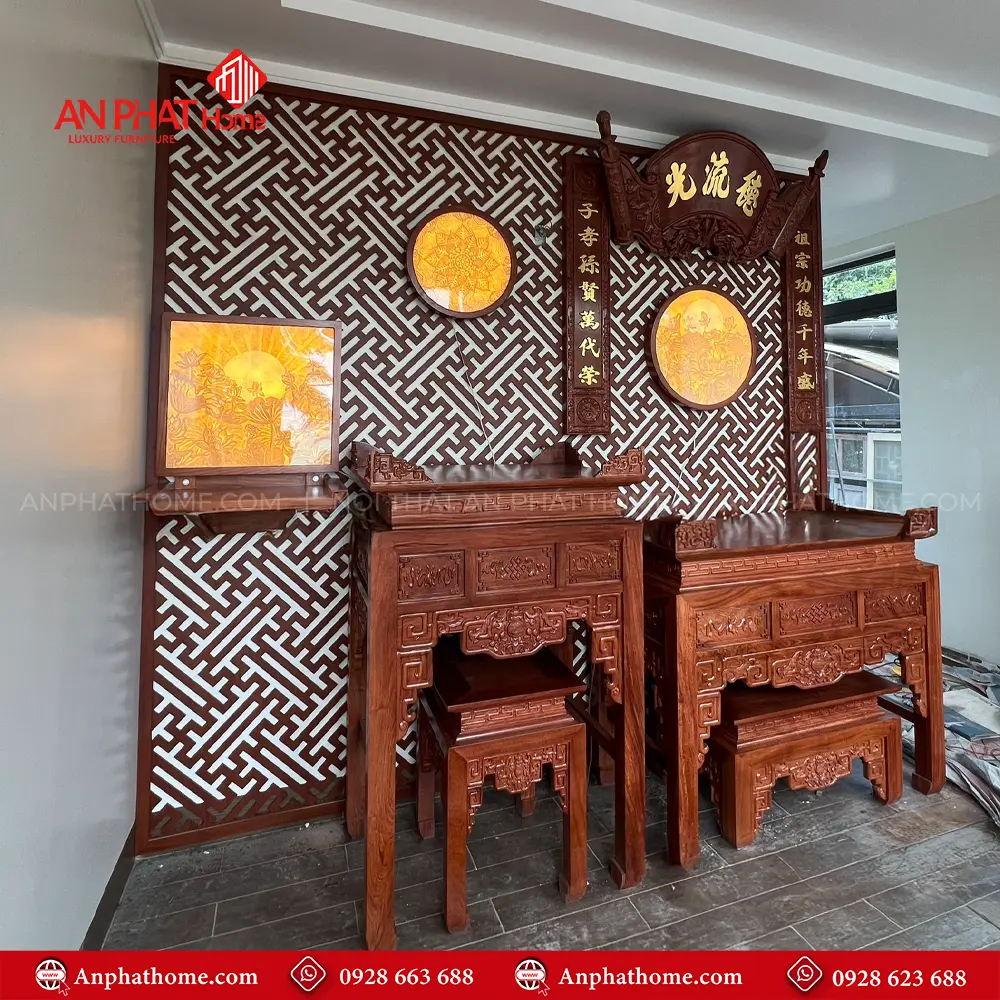 Phòng Thờ Đẹp Đầy Đủ BT-2568 10 Phòng Thờ Đẹp Đầy Đủ BT-2568