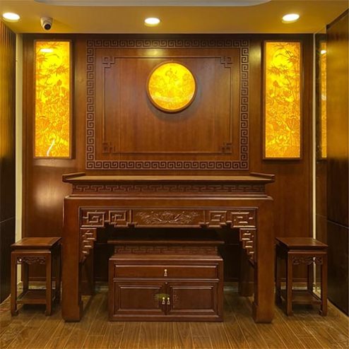 Phòng Thờ Đẹp Gỗ Hiện Đại BT-2564