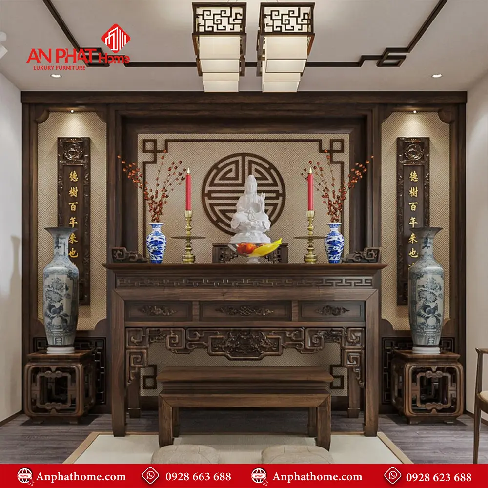 Phòng Thờ Đẹp Hiện Đại BT-2418 3 Phòng Thờ Đẹp Hiện Đại BT-2418