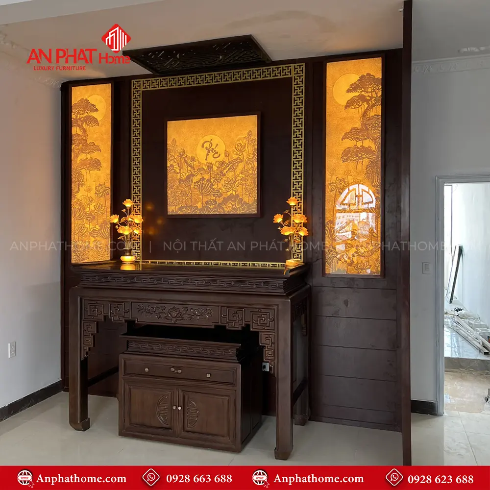 Phòng Thờ Đẹp Thiết Kế Hiện Đại BT-2467 8 Phòng Thờ Đẹp Thiết Kế Hiện Đại BT-2467