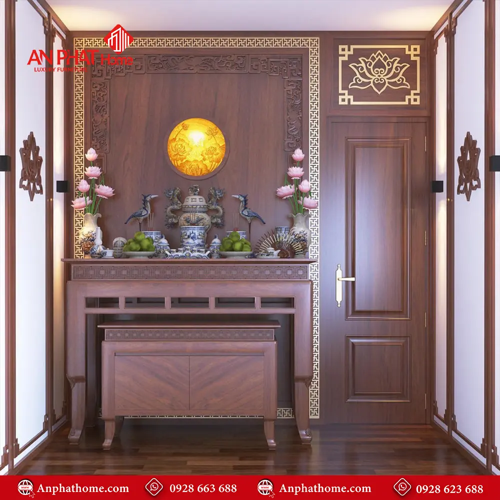 Phòng Thờ Đơn Giản Hiện Đại BT-2435 5 Phòng Thờ Đơn Giản Hiện Đại BT-2435