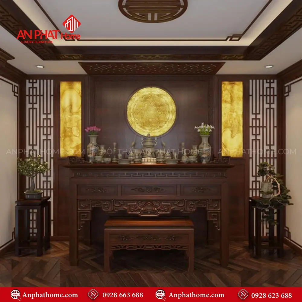 Phòng Thờ Gia Tiên Đẹp BT-2519 3 Phòng Thờ Gia Tiên Đẹp BT-2519