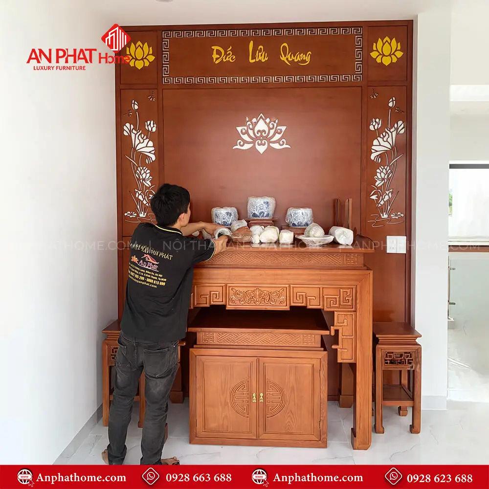 Phòng Thờ Gia Tiên Đơn Giản Đẹp BT-2470 12 Phòng Thờ Gia Tiên Đơn Giản Đẹp BT-2470