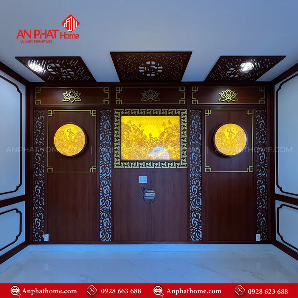 Phòng Thờ Phật Kết Hợp Nội Ngoại 2 Bên BT-2461 27 Phòng Thờ Phật Kết Hợp Nội Ngoại 2 Bên BT-2461