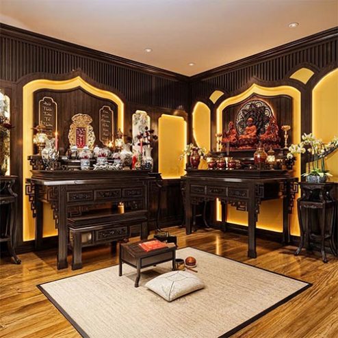 Phòng Thờ Thiết Kế Hiện Đại BT-2402