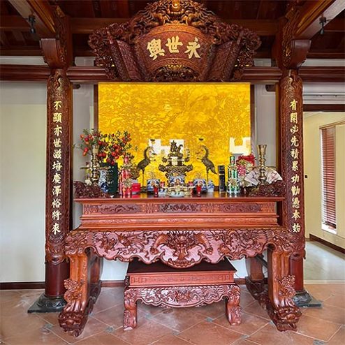 Sập Thờ Tứ Linh Hiện Đại BT-2457