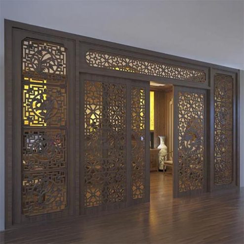 Vách Cửa Lùa Thiết Kế Hiện Đại VN-4399